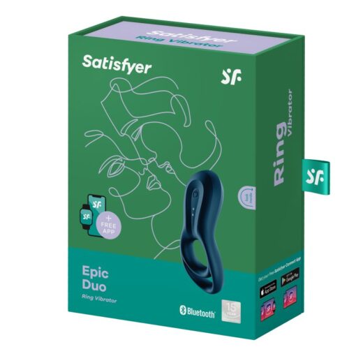 Satisfyer Epic Duo Cockring w Bluetooth Connect App - Image 5