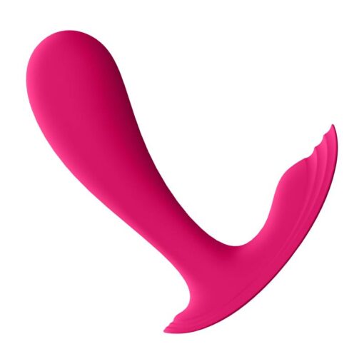 Satisfyer Top Secret Wearable Vibrator Connect App Pink - Image 2