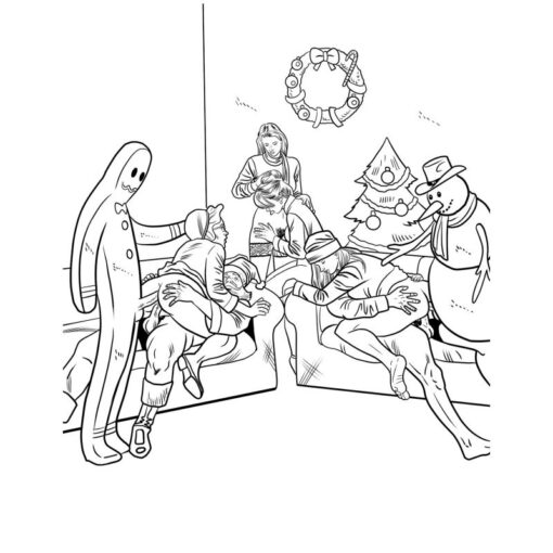 The Dirtiest Christmas Colouring Book Ever - Image 2