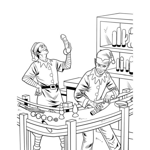 The Dirtiest Christmas Colouring Book Ever - Image 4
