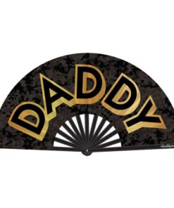 Daddy Folding Fan