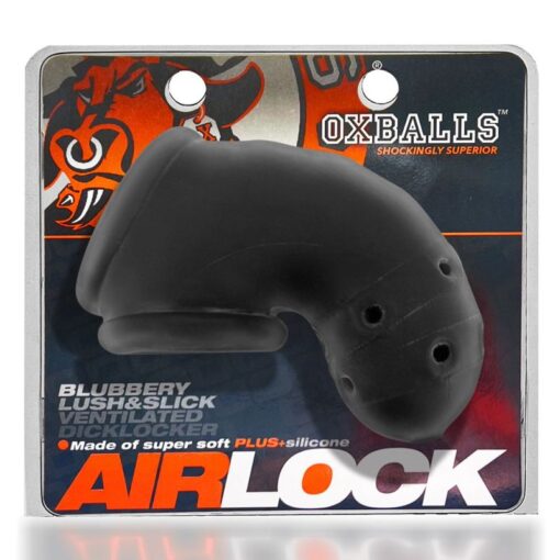 Airlock Air-Lite Vented Chastity Black Ice - Image 4