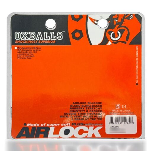 Airlock Air-Lite Vented Chastity Black Ice - Image 7
