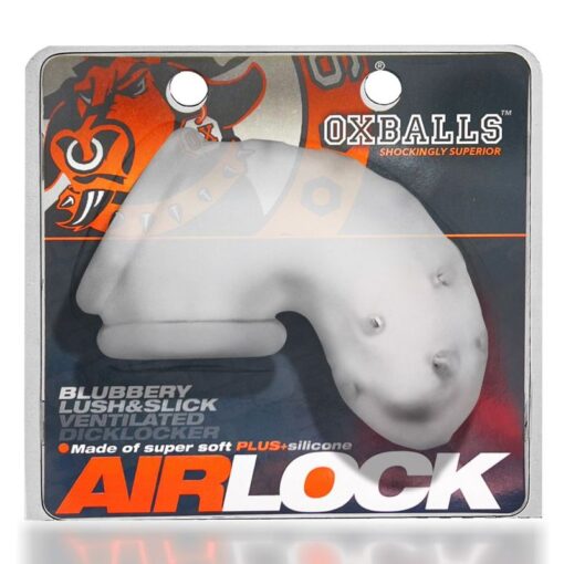 Airlock Air-Lite Vented Chastity Clear Ice - Image 5