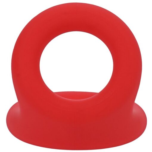 Uplift Silicone Cock Ring Crimson