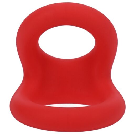 Uplift Silicone Cock Ring Crimson - Image 2