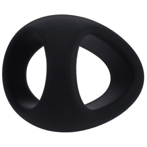 Stirrup Silicone Cock Ring Onyx - Image 2