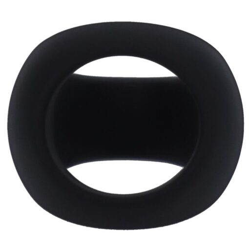 Stirrup Silicone Cock Ring Onyx - Image 5