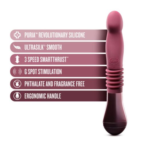 Temptasia Trixie Thrusting Dildo Wine - Image 2