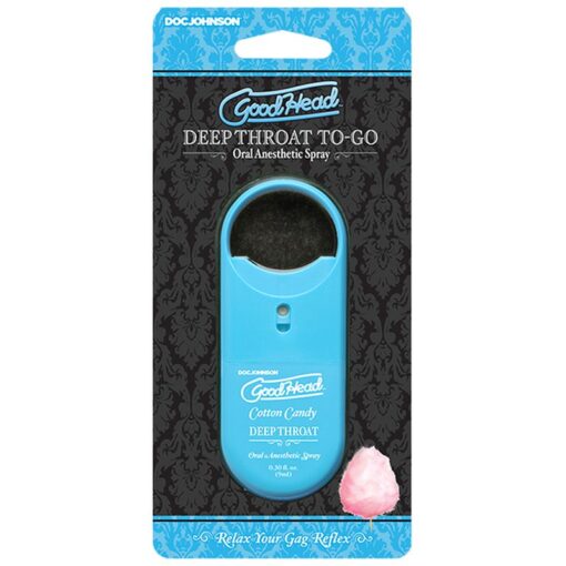 GoodHead ToGo Deep Throat Spray Cotton Candy 9ml - Image 2