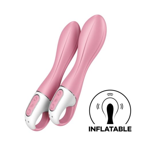 Satisfyer Air Pump Vibrator 2 Light Red - Image 4