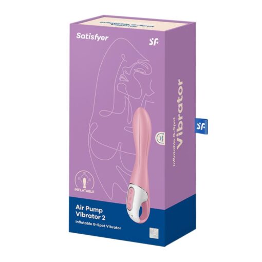 Satisfyer Air Pump Vibrator 2 Light Red - Image 5