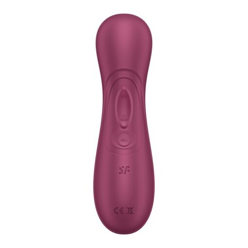Satisfyer Pro 2 Gen 3 App Control Clitoral Stimulator Wine Red - Image 3