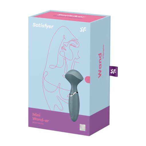 Satisfyer Mini Wand-er Stone Grey - Image 6
