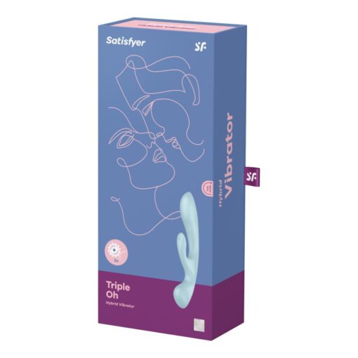 Satisfyer Triple Oh Light Blue - Image 4