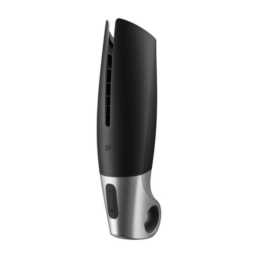 Satisfyer Power Masturbator Black Silver - Image 4