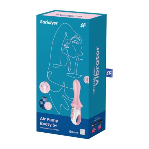 Satisfyer Air Pump Booty 5+ Red - Image 4