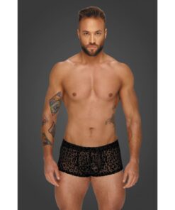 Leopard Flock Short Shorts