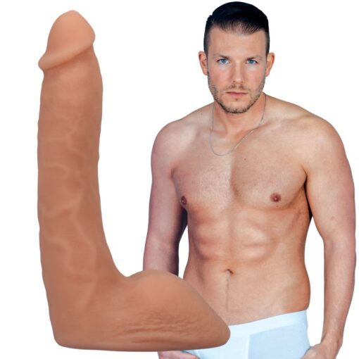 Codey Steele 8in Ultraskyn Cock w Removable Vac-U-Lock Suction Cup Vanilla - Image 3
