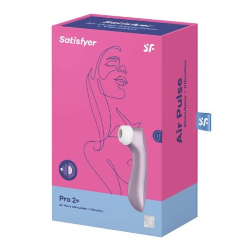 Satisfyer Pro 2+ G2 Clitoral Stimulator Violet - Image 7