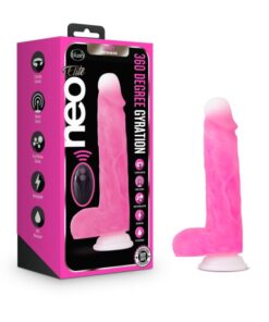 Neo Elite Roxy 8in Gyrating Dildo Pink