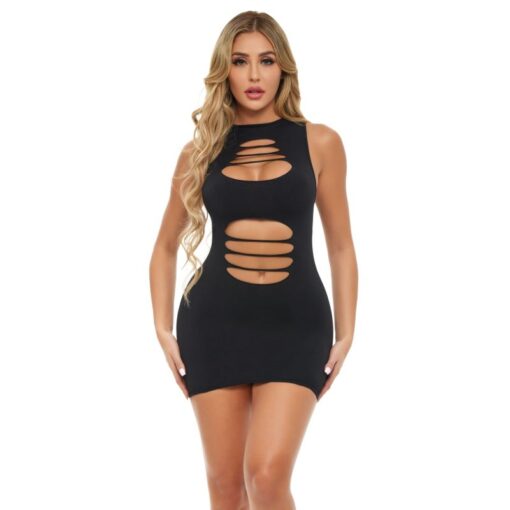 Cant Commit Dress Black - Image 2
