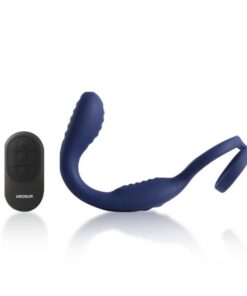 VibraDuo Vibrating Anal Probe and Perineum Stim with Cockring