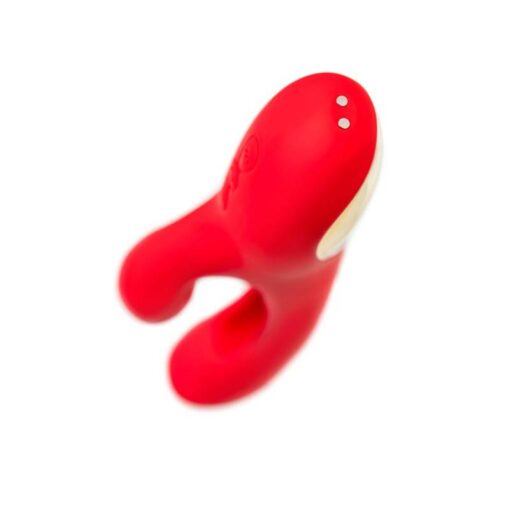 JOS Patti Moving Tongue Rabbit Vibrator Red - Image 6
