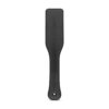 Faux Leather Paddle Black