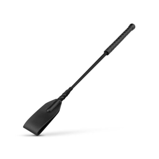 Faux Leather Crop Whip Black - Image 2