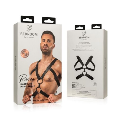 Rocco Bondage Harness Black - Image 5