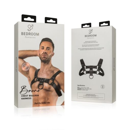 Bruno Bondage Harness Black - Image 6