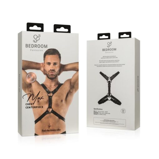 Max Bondage Harness Black - Image 4