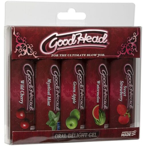 GoodHead Oral Delight Gel 1 oz 5 Pc - Image 2