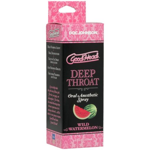 GoodHead Deep Throat Spray Wild Watermelon 59ml - Image 2