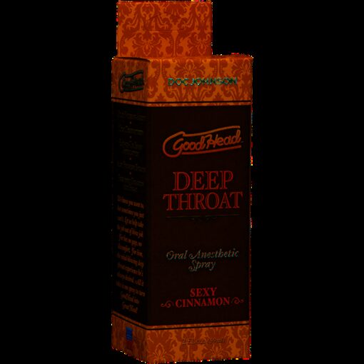 GoodHead Deep Throat Spray Cinnamon 59ml - Image 2