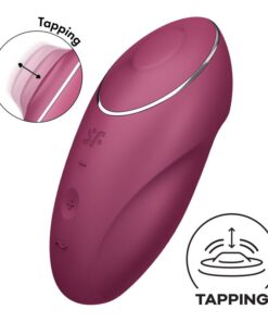 Satisfyer Tap and Climax 1 Red