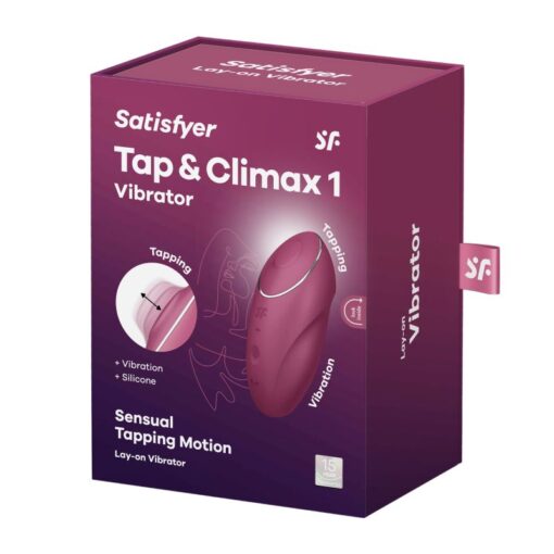 Satisfyer Tap and Climax 1 Red - Image 5