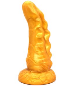 Dragon Horn Dildo Gold