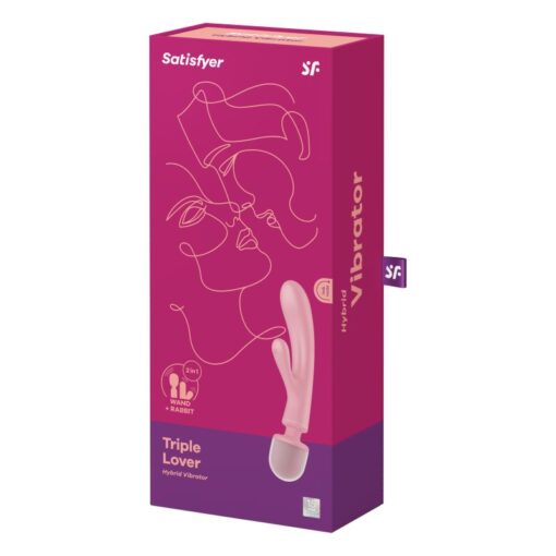 Satisfyer Triple Lover Pink - Image 2