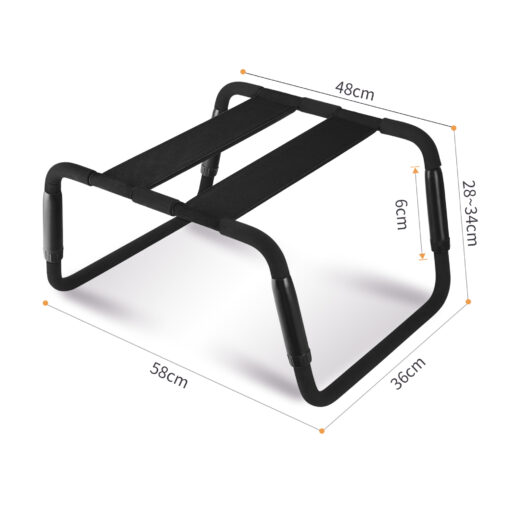 Sex Chair Adjustable Height Black - Image 3