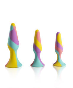 TriPlugs 3 Pc Silicone Anal Training Kit