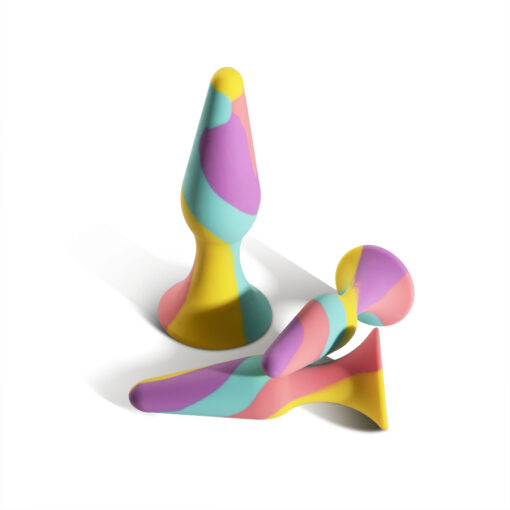 TriPlugs 3 Pc Silicone Anal Training Kit - Image 2