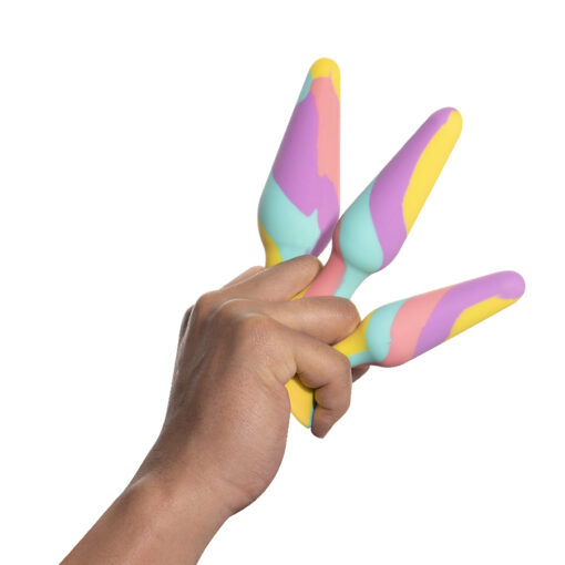 TriPlugs 3 Pc Silicone Anal Training Kit - Image 4