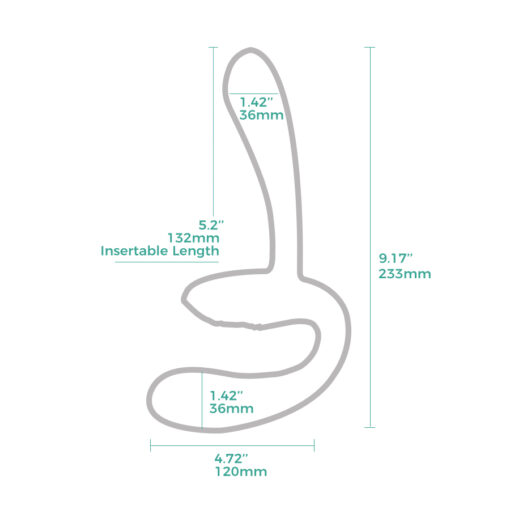 Sapphi Detachable Strapless Strap-on Double Vibrator - Image 4