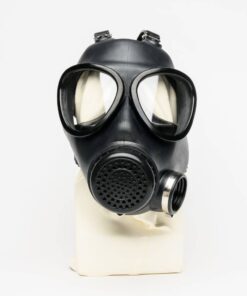 Military Adjustable Strap Rubber Gas Mask