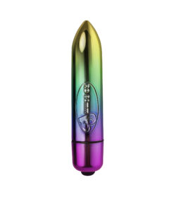 RO-80mm 7 Speed Rainbow Vibrating Bullet