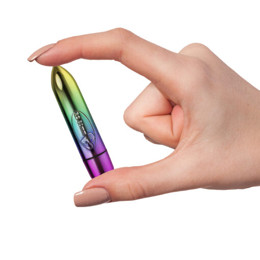 RO-80mm 7 Speed Rainbow Vibrating Bullet - Image 3