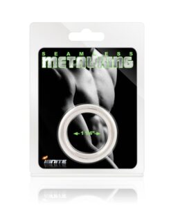 Seamless Metal Cock Ring 32mm