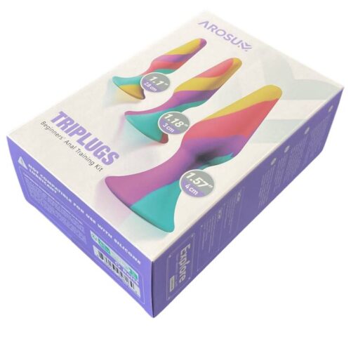 TriPlugs 3 Pc Silicone Anal Training Kit - Image 5